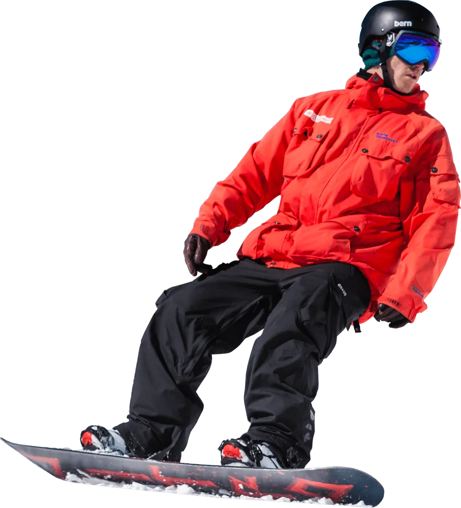 Trans basi level 2 snowboarder solo
